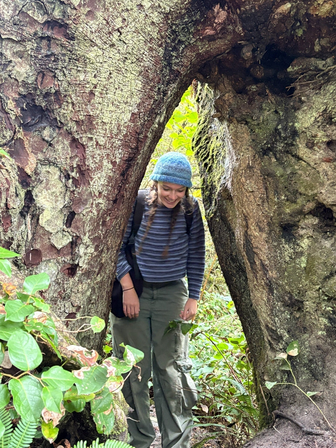 Photo of Molly Akerman in the woods